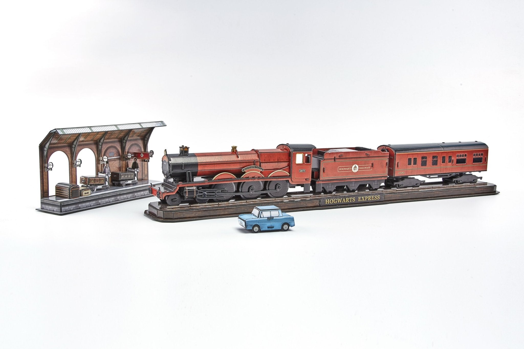 3D Puzzle: Harry Potter Hogwarts Express Paper Puzzle - 4D Puzzle - 4D Cityscape