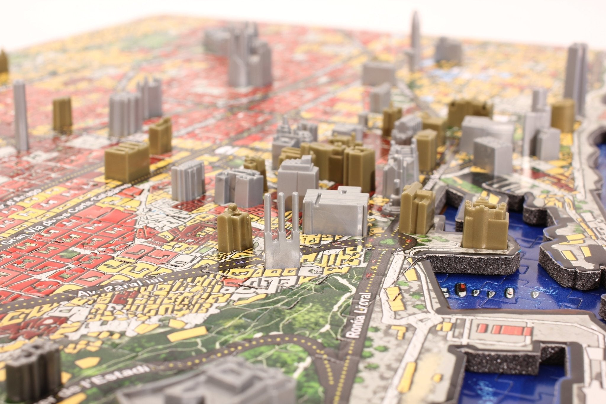 4D Cityscape Barcelona Time Puzzle - 4DPuzz - 4DPuzz