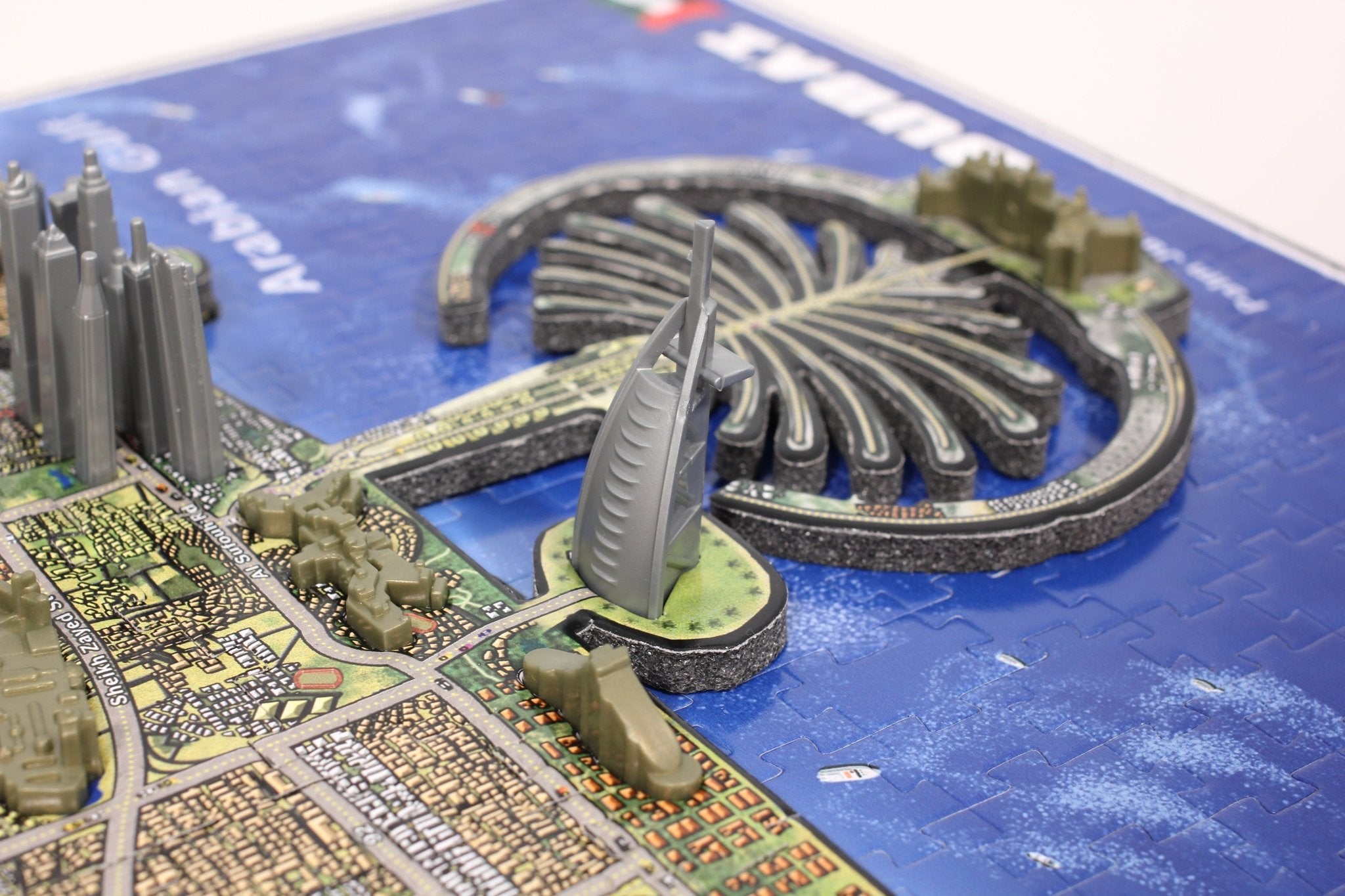 4D Cityscape Dubai Time Puzzle - 4DPuzz - 4DPuzz