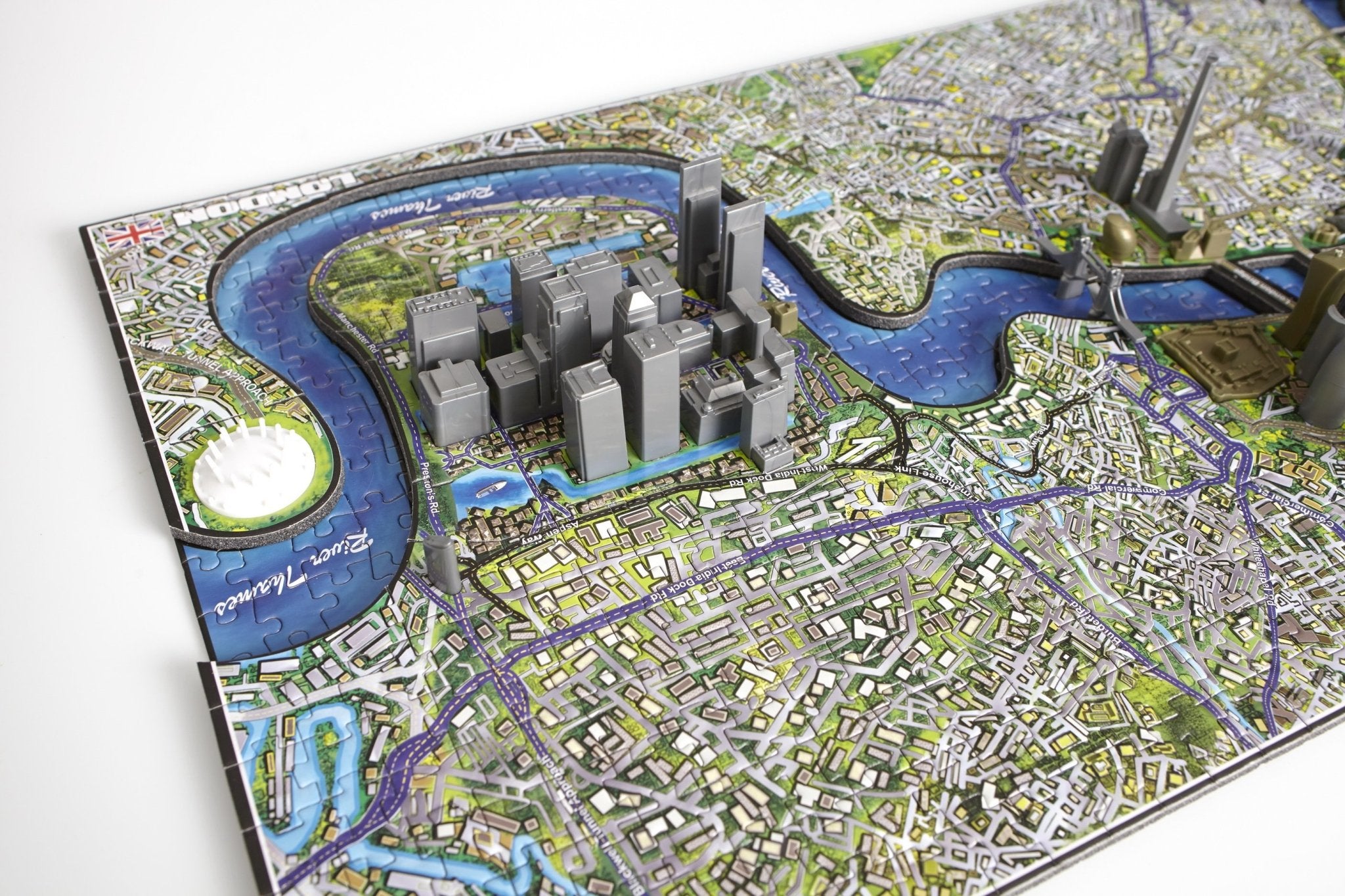 4D Cityscape London Time Puzzle - 4DPuzz - 4DPuzz