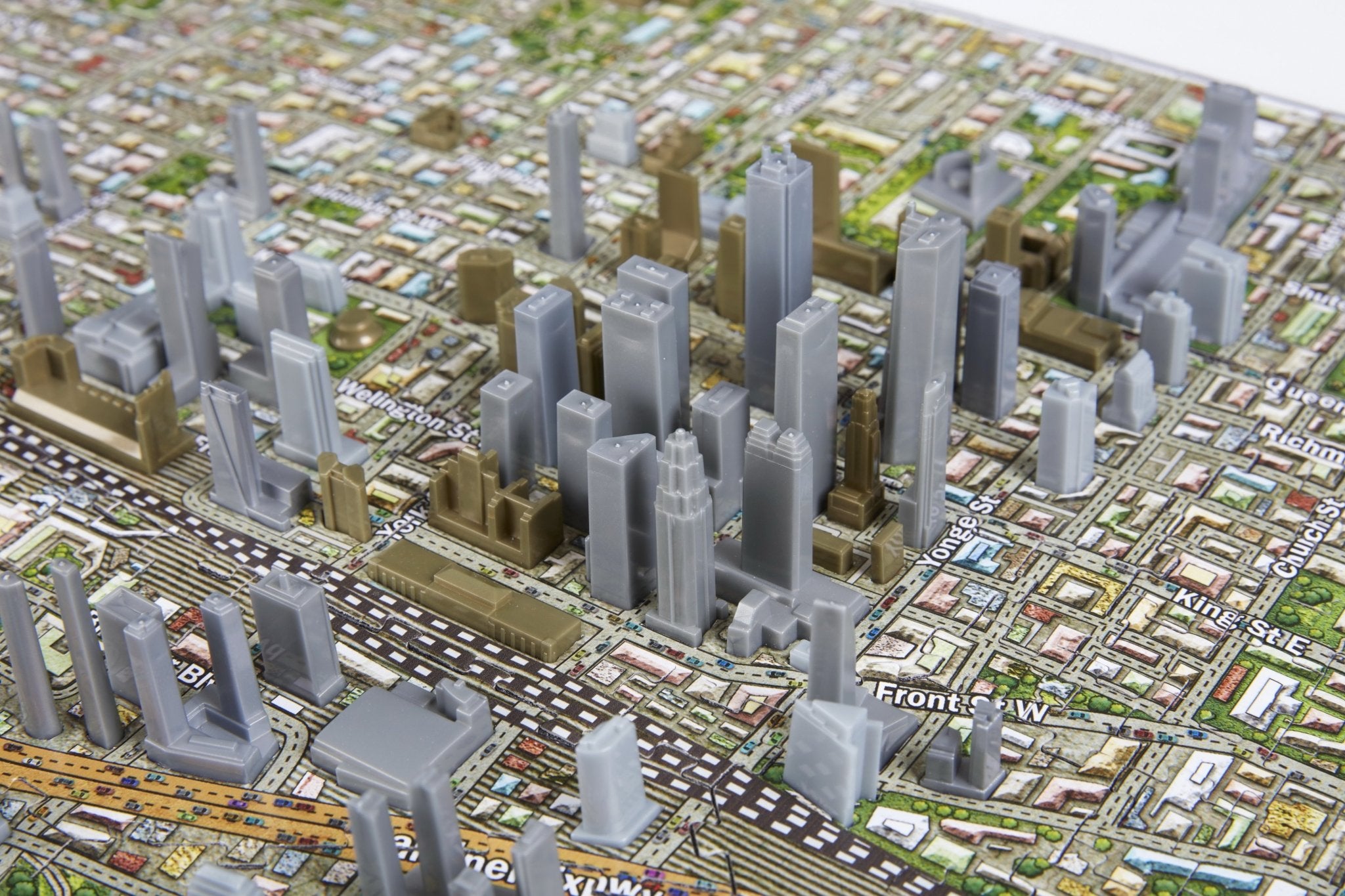 4D Cityscape Toronto Time Puzzle - 4DPuzz - 4DPuzz