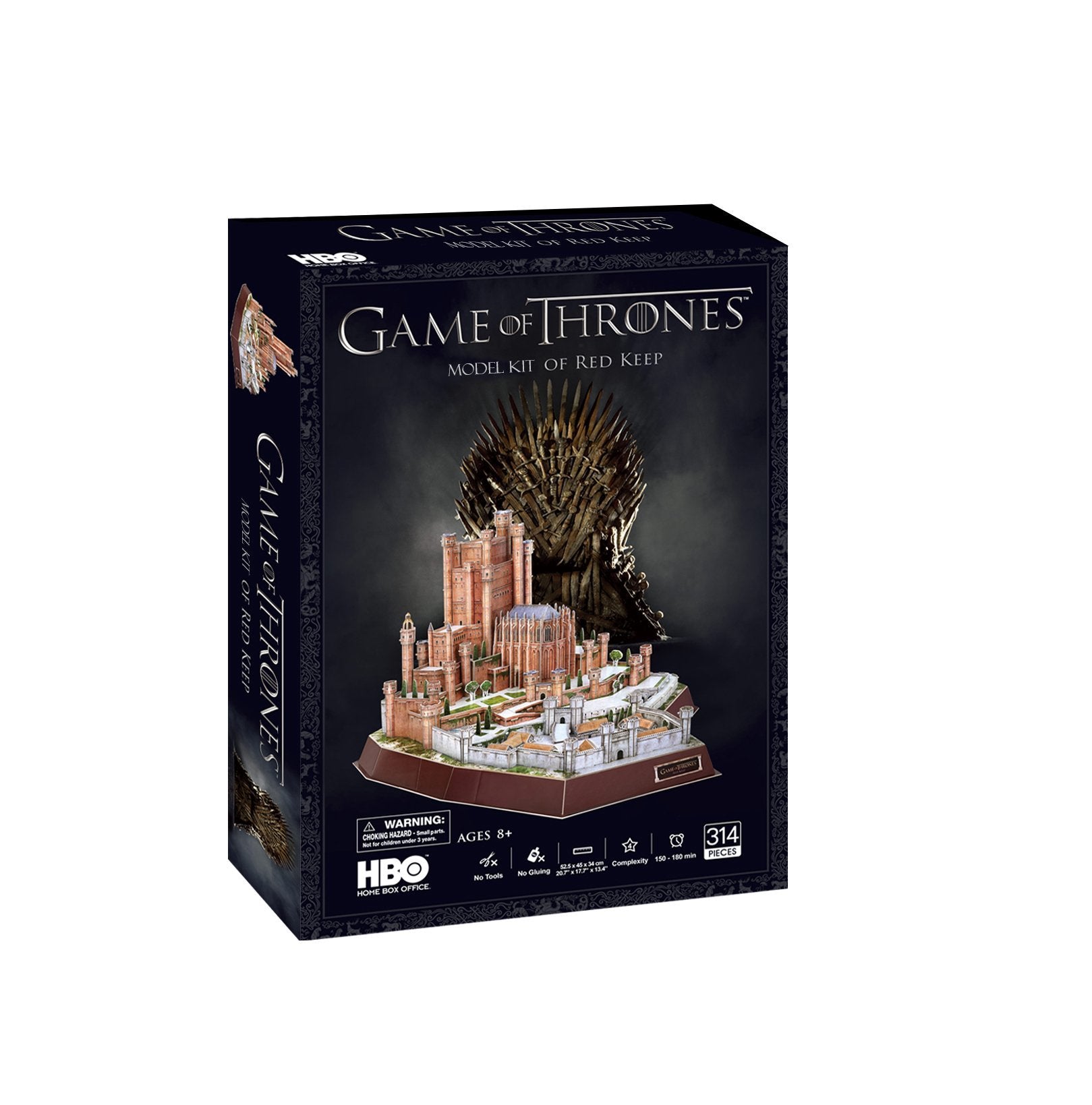 Game of Thrones Red Keep Model Kit - 4D Puzzle | 4D Cityscape | Collectible Puzzles - 4DPuzz
