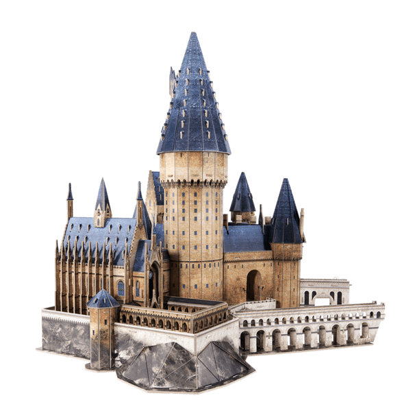 Harry Potter Great Hall Paper Model Kit - 4D Puzzle | 4D Cityscape - 4DPuzz