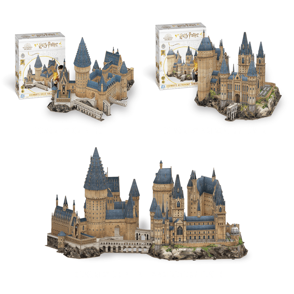 Harry Potter Hogwarts Astronomy Tower4D Puzzle | 4D Cityscape4D Puzz