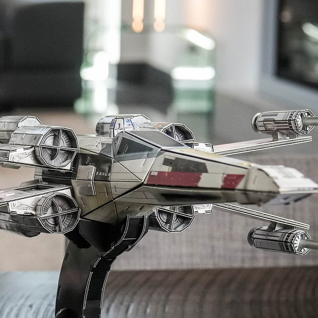 Star Wars Millennium Falcon and X-Wing Star Fighter Set4D Puzzle | 4D Cityscape4D Puzz