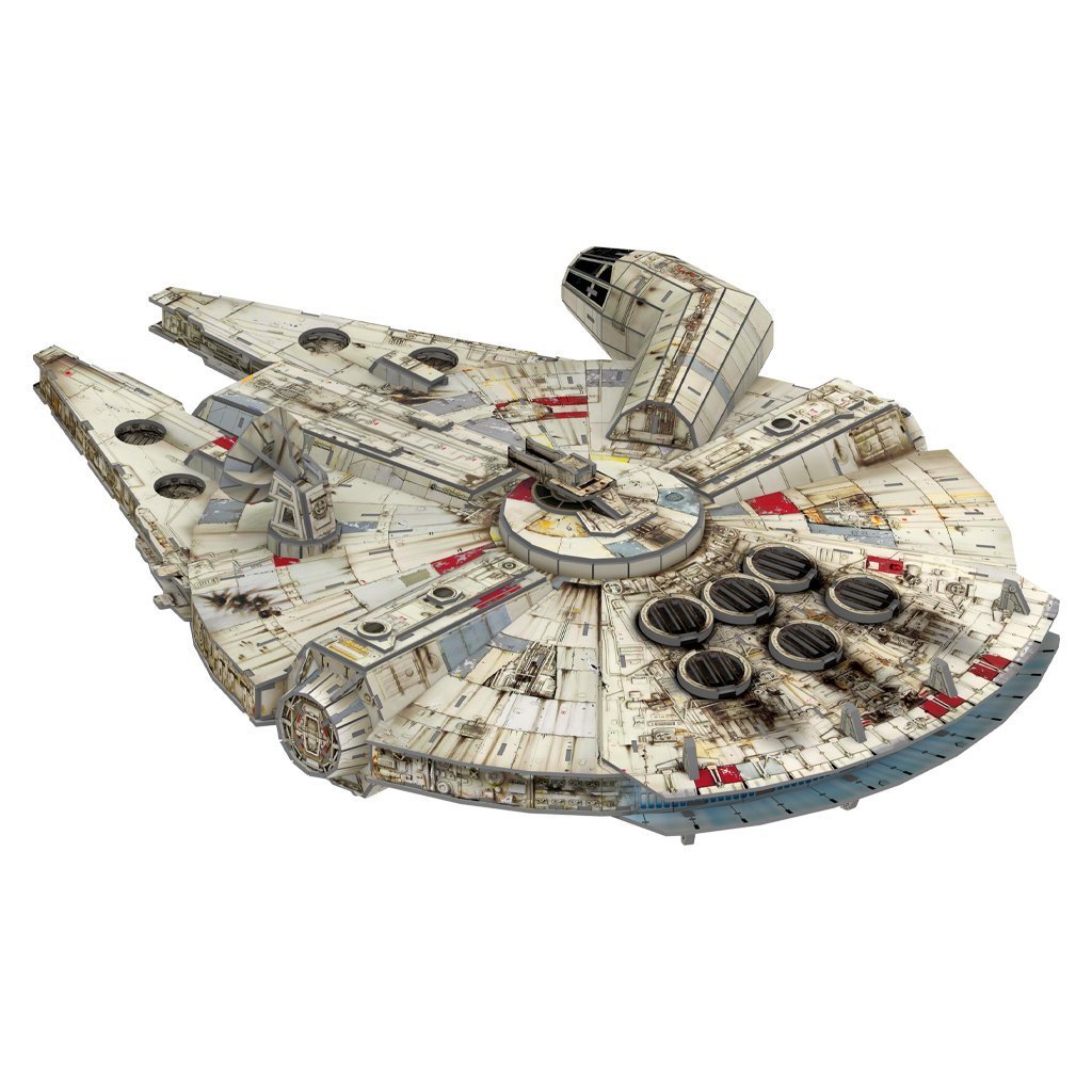 Star Wars Millennium Falcon Paper Model Kit4D Puzzle | 4D Cityscape4D Puzz