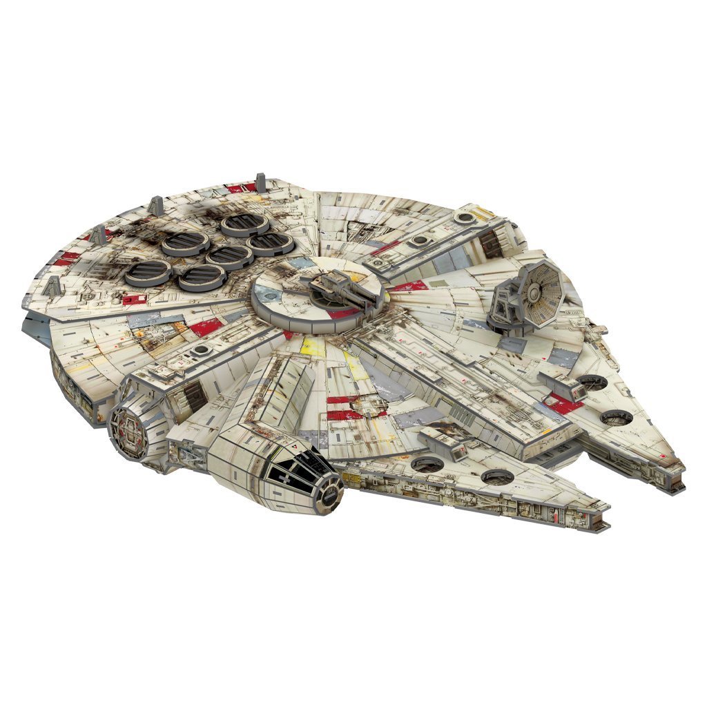 Star Wars Millennium Falcon Paper Model Kit4D Puzzle | 4D Cityscape4D Puzz