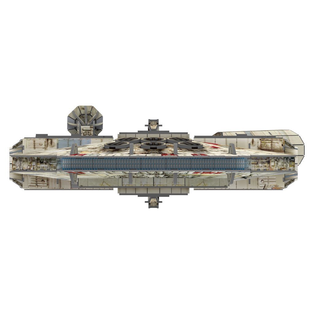 Star Wars Millennium Falcon Paper Model Kit4D Puzzle | 4D Cityscape4D Puzz