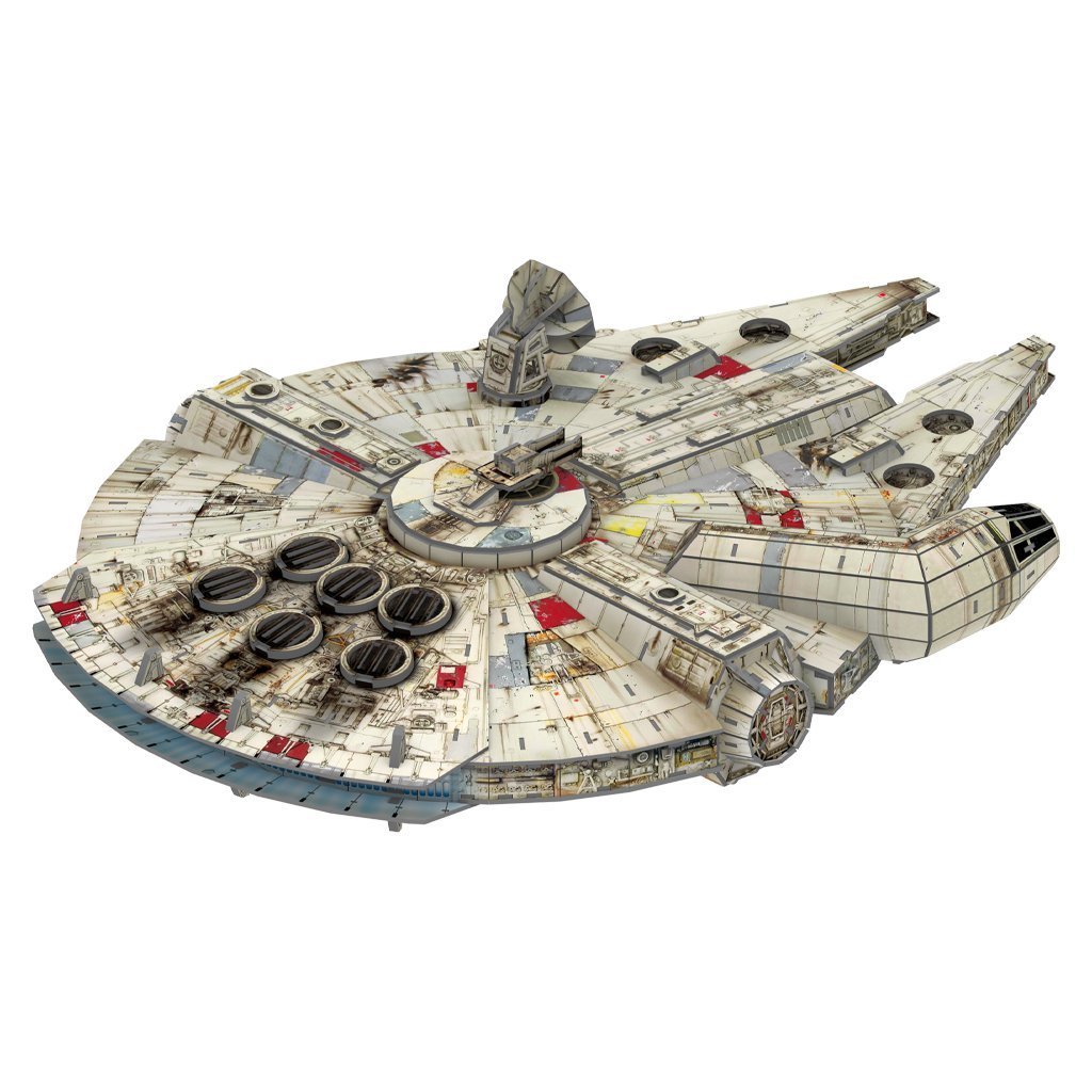 Star Wars Millennium Falcon Paper Model Kit4D Puzzle | 4D Cityscape4D Puzz