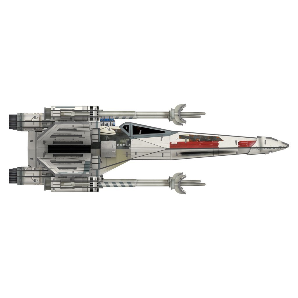 Star Wars T-65 X-Wing Starfighter Paper Model Kit4D Puzzle | 4D Cityscape4D Puzz
