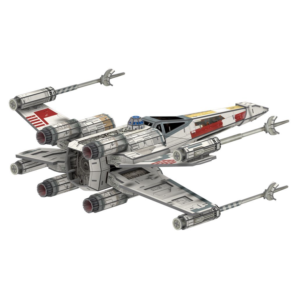 Star Wars T-65 X-Wing Starfighter Paper Model Kit4D Puzzle | 4D Cityscape4D Puzz