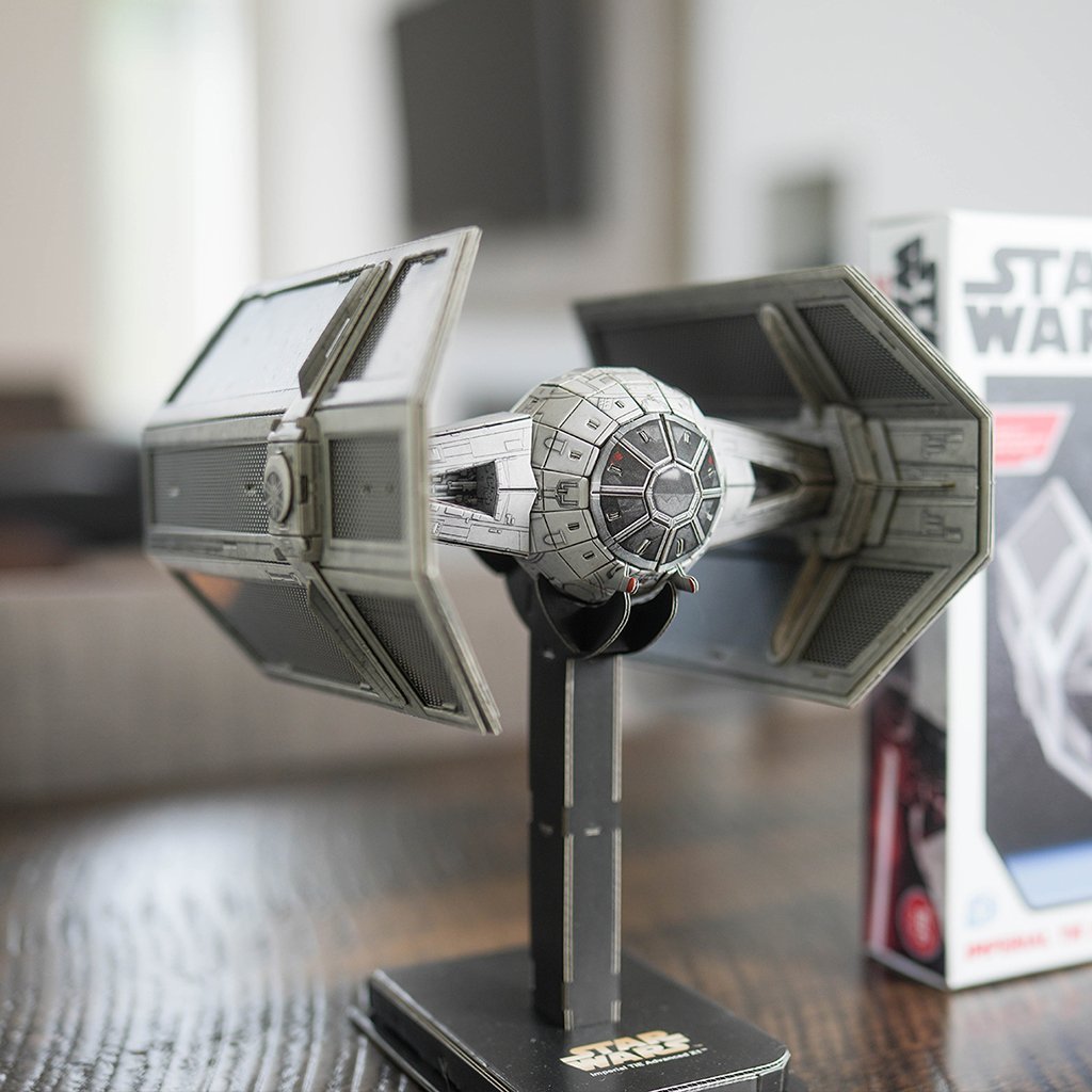 Star Wars TIE Advance x1 Paper Model Kit4D Puzzle | 4D Cityscape4D Puzz