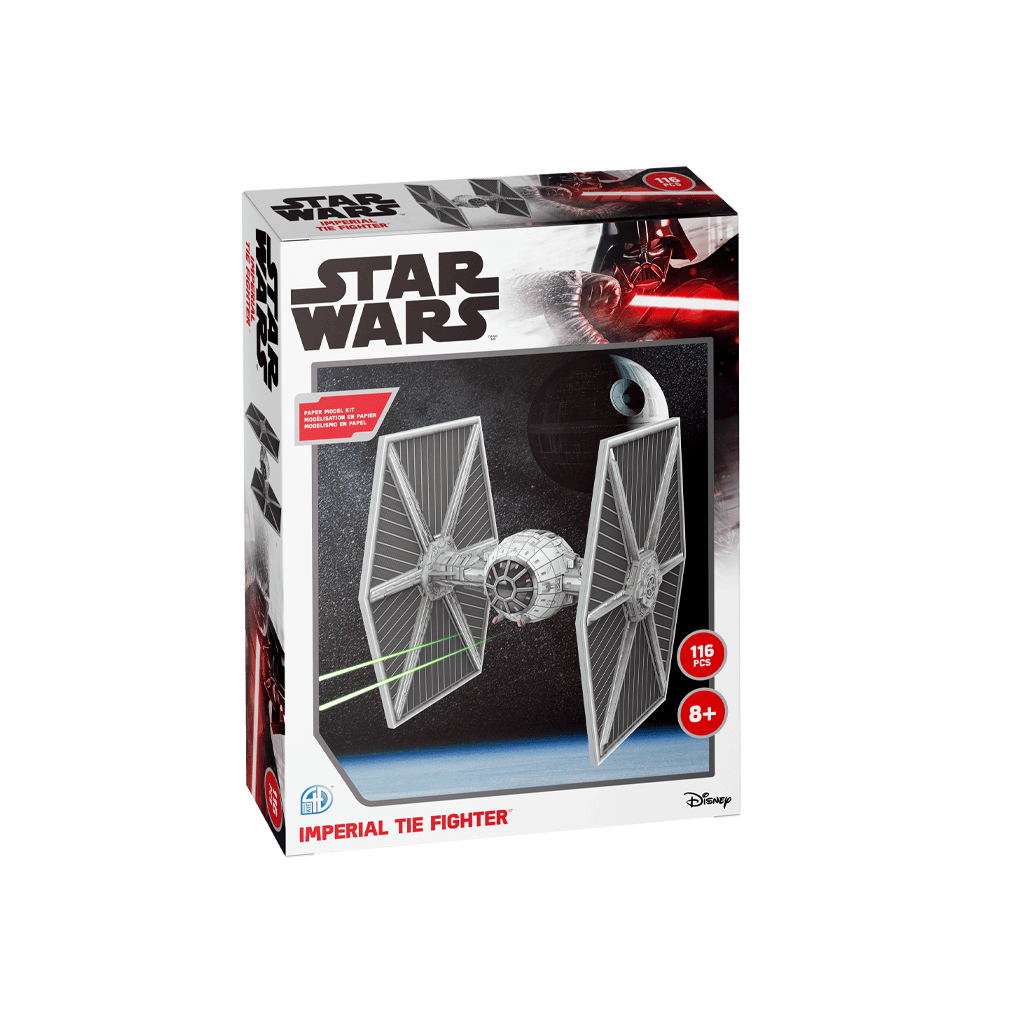 Star Wars TIE Fighter TIE/LN Paper Model Kit4D Puzzle | 4D Cityscape4D Puzz