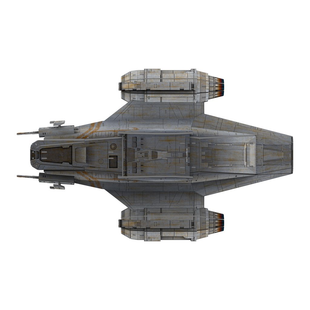 The Mandalorian Razor Crest Paper Model Kit4D Puzzle | 4D Cityscape4D Puzz