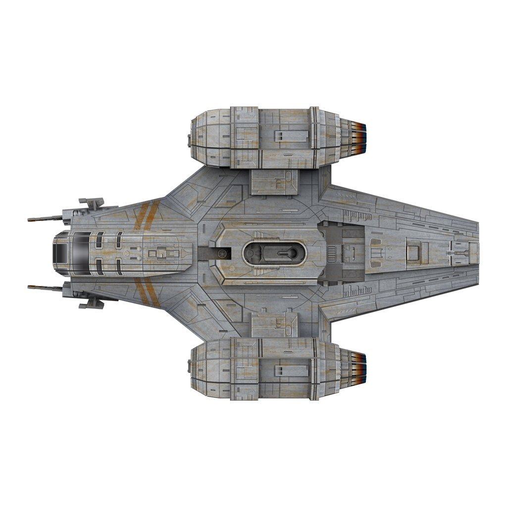 The Mandalorian Razor Crest Paper Model Kit4D Puzzle | 4D Cityscape4D Puzz