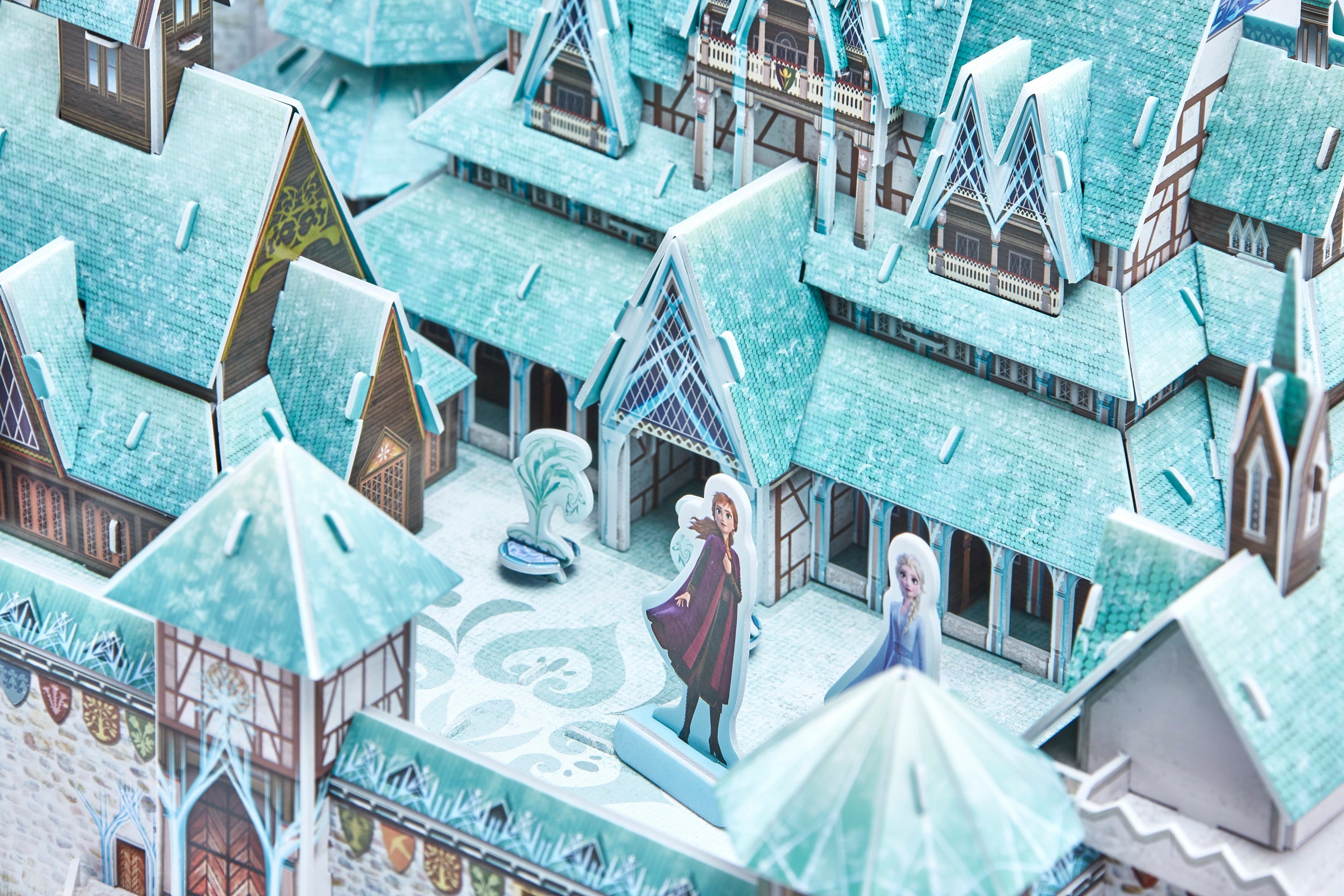 3d puzzle - Frozen-2-Arendelle-Castle - 4D Puzzle - 4D cityscape
