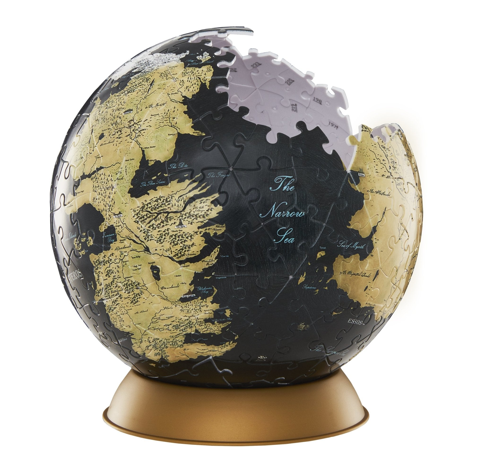 3D Game of Thrones World Globe Puzzle 6" - 4DPuzz - 4DPuzz
