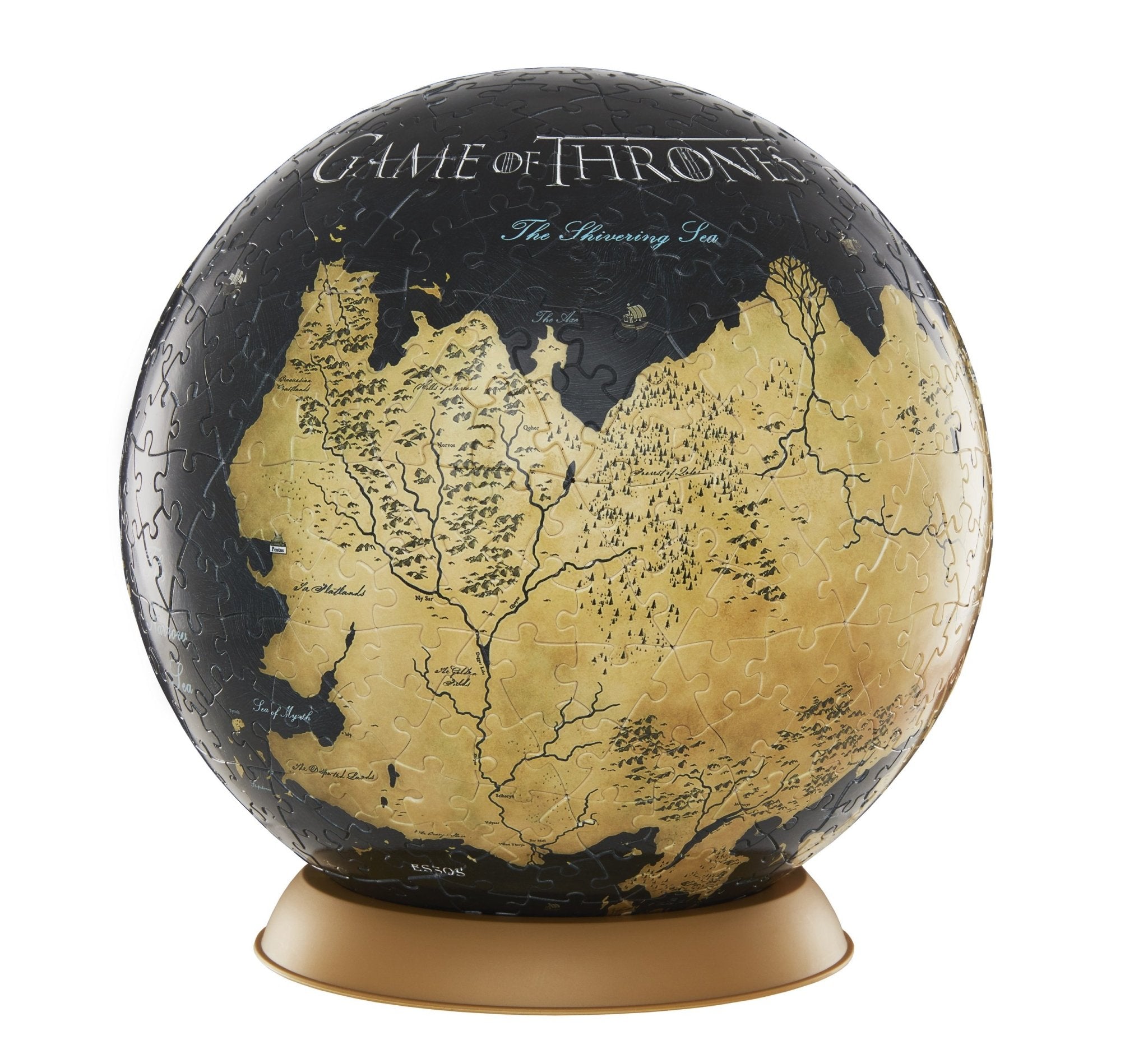 3D Game of Thrones World Globe Puzzle 9" - 4DPuzz - 4DPuzz
