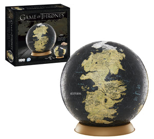3D Game of Thrones World Globe Puzzle 9" - 4DPuzz - 4DPuzz
