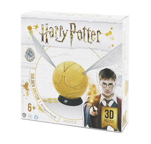 3D Harry Potter Golden Snitch Puzzle 6" (242 pcs) - 4DPuzz - 4DPuzz