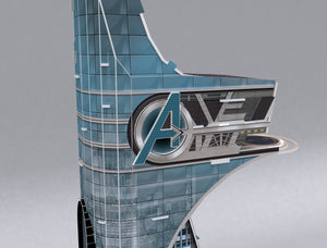 3D Puzzle: Marvel Avengers Tower - 4D Puzzle - 4D Cityscape