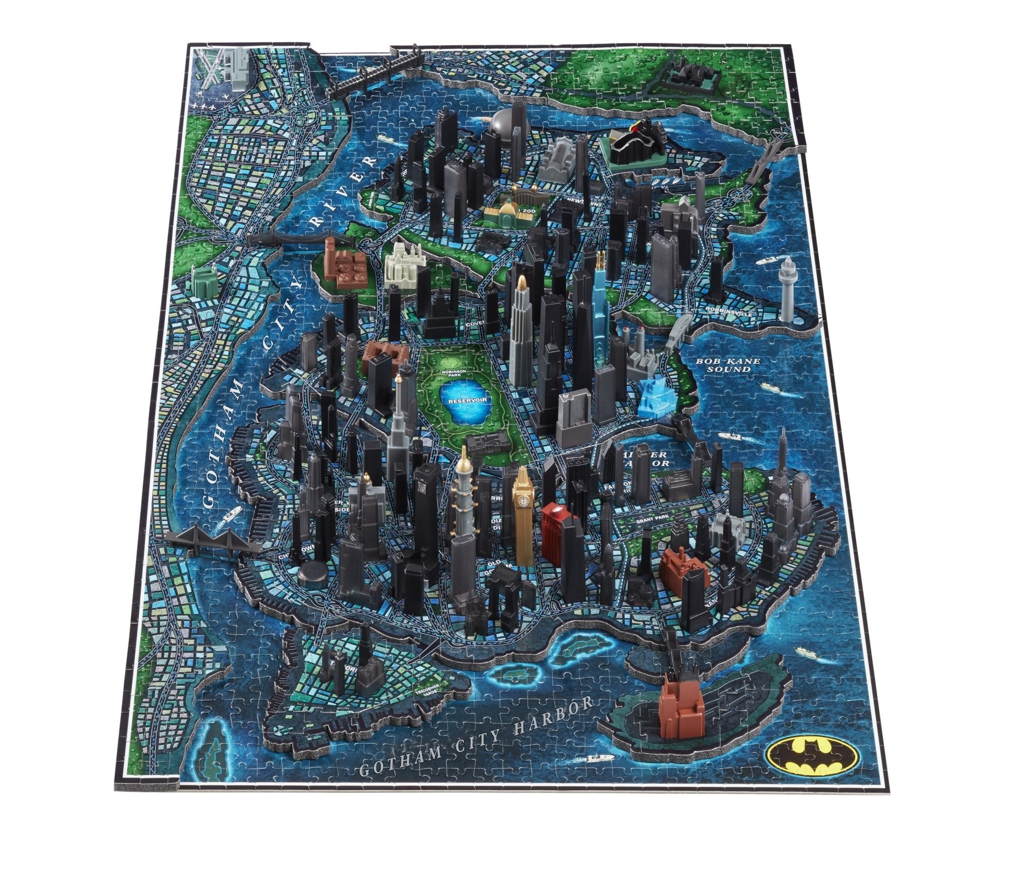 4D Batman Gotham City Puzzle (1500+pcs) - 4DPuzz - 4DPuzz

