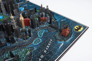 4D Batman Gotham City Puzzle (1500+pcs) - 4DPuzz - 4DPuzz