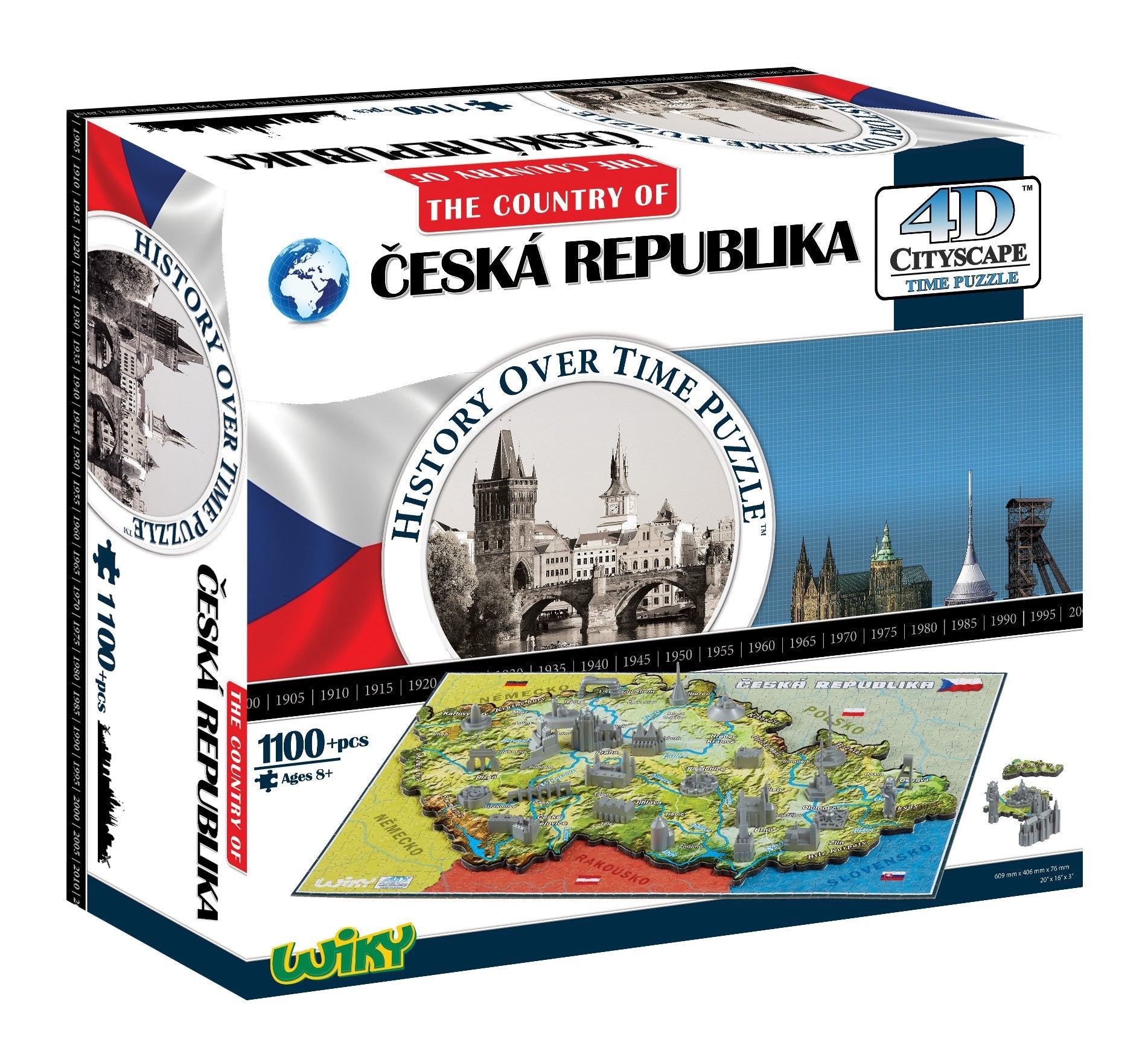 4D Cityscape Czech Republic Time Puzzle - 4DPuzz - 4DPuzz
