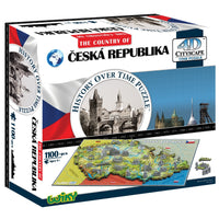 4D Cityscape Czech Republic Time Puzzle - 4DPuzz - 4DPuzz