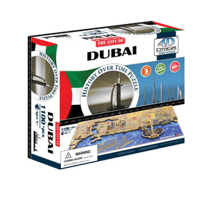 4D Cityscape Dubai Time Puzzle - 4DPuzz - 4DPuzz