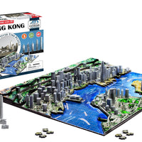 4D Cityscape Hong Kong Time Puzzle - 4DPuzz - 4DPuzz
