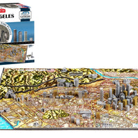 4D Cityscape Los Angeles Time Puzzle - 4DPuzz - 4DPuzz