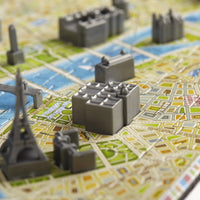 4D Cityscape Mini Paris Puzzle - 4DPuzz - 4DPuzz