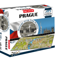 4D Cityscape Prague Time Puzzle - 4DPuzz - 4DPuzz