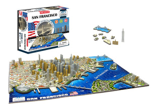 4D Cityscape San Francisco Time Puzzle - 4DPuzz - 4DPuzz