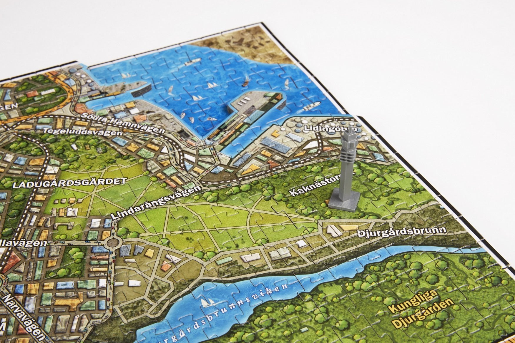 4D Cityscape Stockholm Puzzle - 4DPuzz - 4DPuzz
