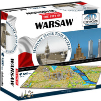 4D Cityscape Warsaw Time Puzzle - 4DPuzz - 4DPuzz