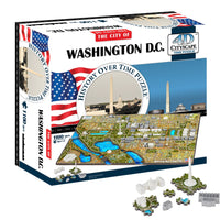 4D Cityscape Washington DC Time Puzzle - 4DPuzz - 4DPuzz