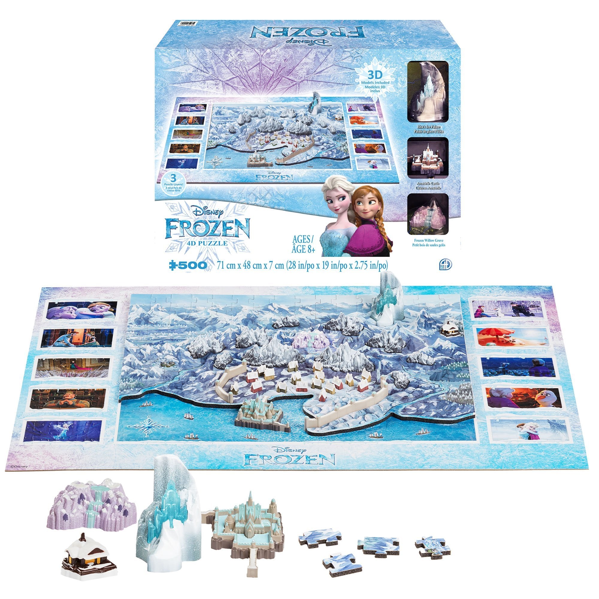 4D Disney Frozen Puzzle