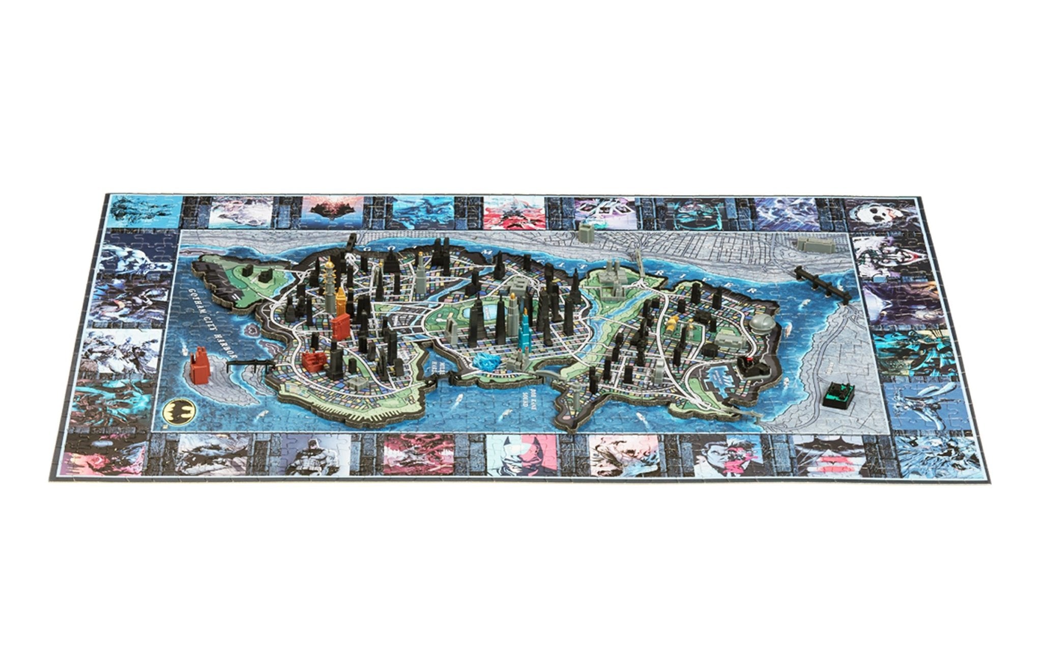 4D Mini Batman Gotham City Puzzle (839 pcs) - 4DPuzz - 4DPuzz

