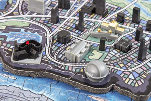 4D Mini Batman Gotham City Puzzle (839 pcs) - 4DPuzz - 4DPuzz
