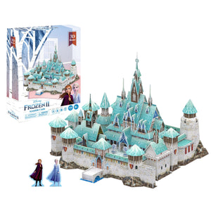 Frozen Arendelle Castle Model Kit - 4D Puzzle | 4D Cityscape | Collectible Puzzles - 4DPuzz