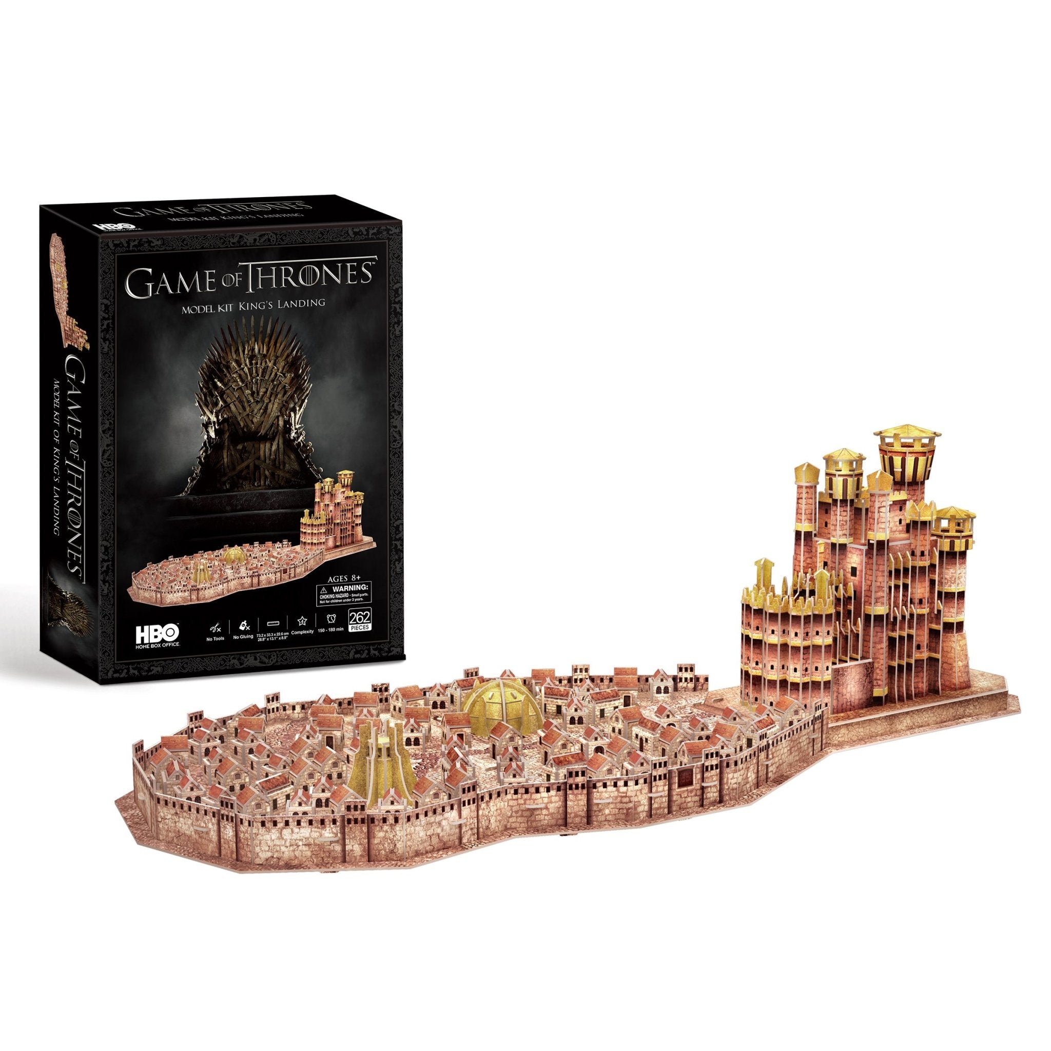 Game of Thrones Kings Landing Model Kit - 4D Puzzle | 4D Cityscape | Collectible Puzzles - 4DPuzz