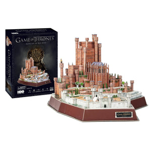 Game of Thrones Red Keep Model Kit - 4D Puzzle | 4D Cityscape | Collectible Puzzles - 4DPuzz