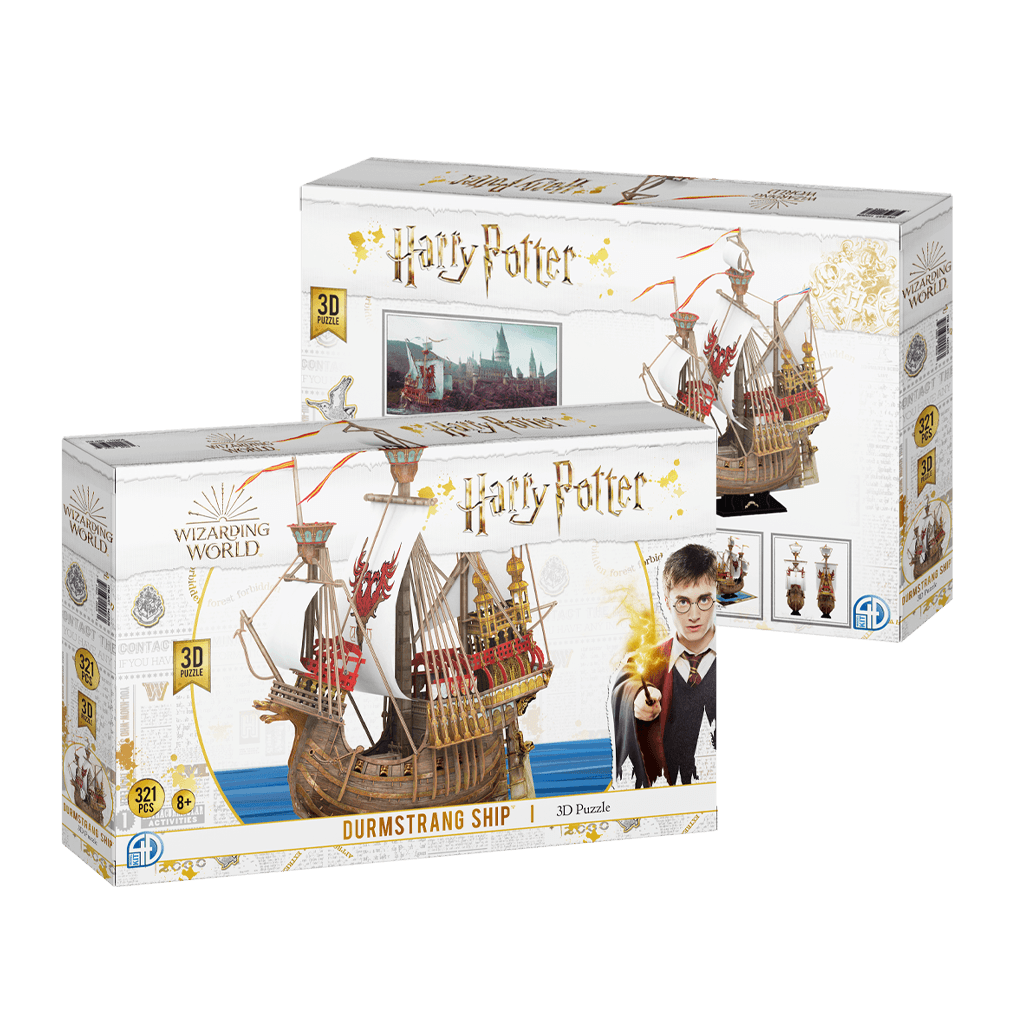 Harry Potter Durmstrang Ship - 3D Puzzle4D Puzzle | 4D Cityscape4D Puzz

