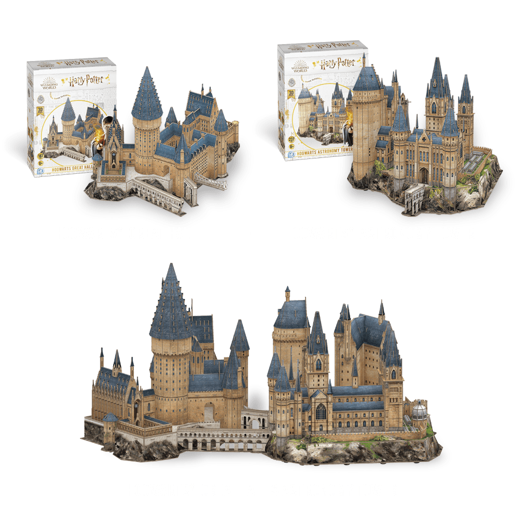 Harry Potter Hogwarts Astronomy Tower4D Puzzle | 4D Cityscape4D Puzz
