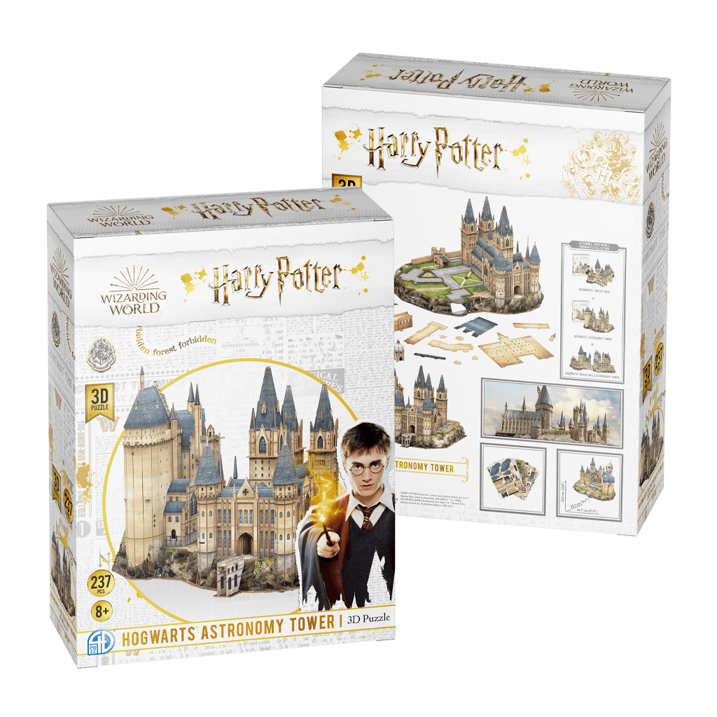 Harry Potter Hogwarts Astronomy Tower4D Puzzle | 4D Cityscape4D Puzz
