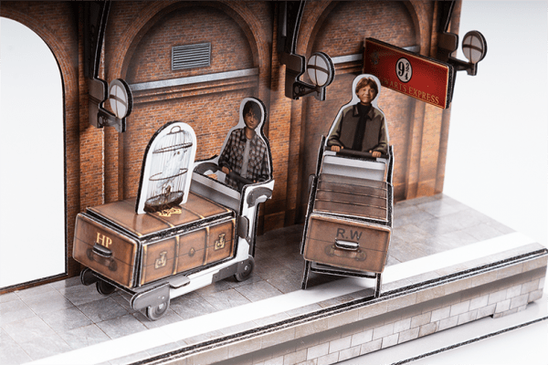 Harry Potter Hogwarts Express Model Kit - 4D Puzzle | 4D Cityscape - 4DPuzz
