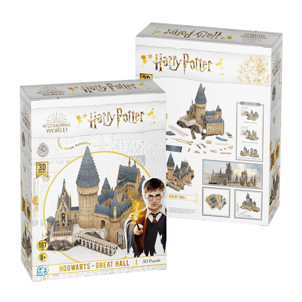 Harry Potter Hogwarts Great Hall4D Puzzle | 4D Cityscape4D Puzz