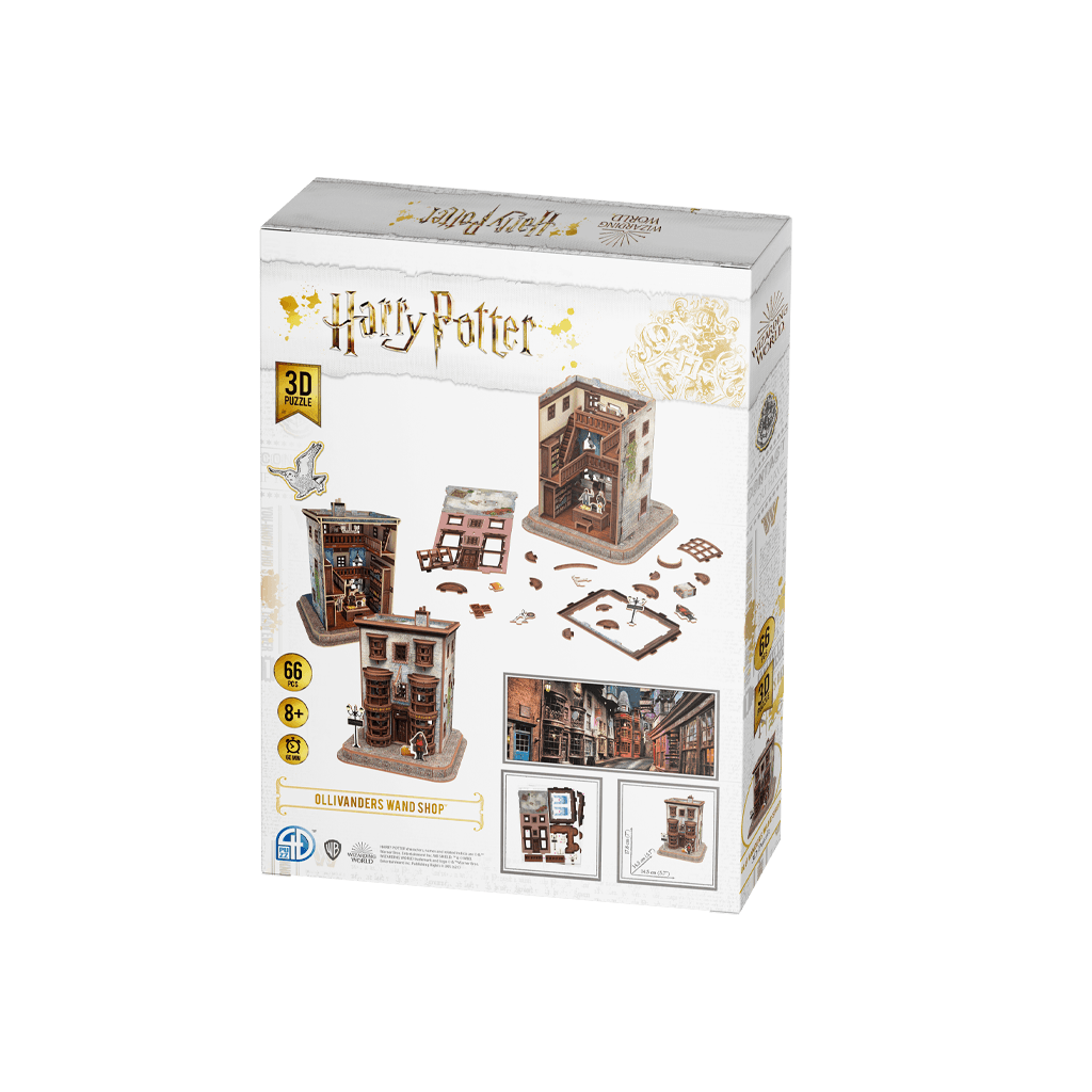 Harry Potter Ollivanders Wand Shop4D Puzzle | 4D Cityscape4D Puzz
